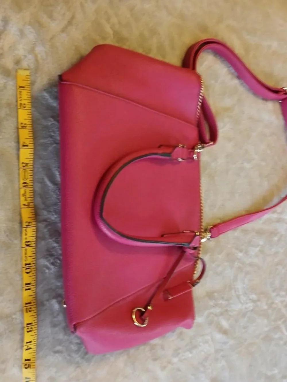 Stylish pink large purse/tote for possible ipad